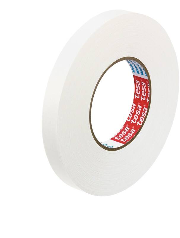 tesa Gewebeband extra Power Perfect 57230 Weiss 19 mm (B) x 50 m (L) Kunststoff, Zellwollgewebe