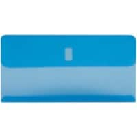 Biella Klarsichthülle Blau PVC (Polyvinylchlorid) 6 x 3 cm 25 Stück