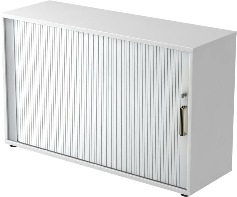 Hammerbacher Aktenschrank V1732S/W/S/SG Weiß 1.200 x 400 x 748 mm