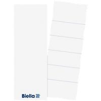 Étiquettes pour dos de 7,0 cm Biella 70 mm Blanc 25 Unités