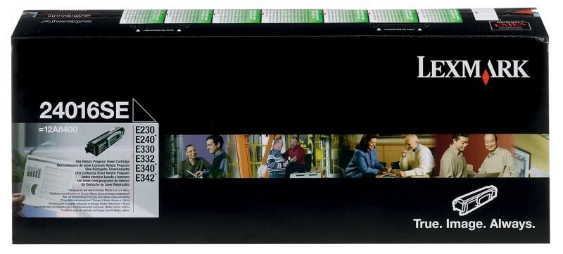 Lexmark Original Tonerkartusche 24016SE Schwarz
