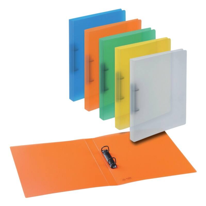 Kolma Ringbuch A4 2 Ringe 16 mm Transparent