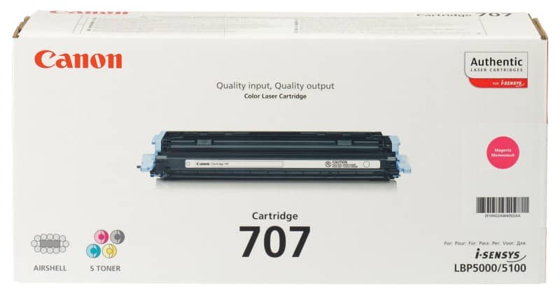 Toner Canon D'origine 707M Magenta
