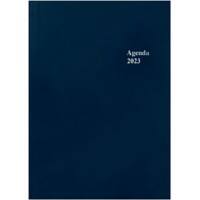 Simplex Geschäftsbuchkalender A5 Tag pro Seite 2022 Blau