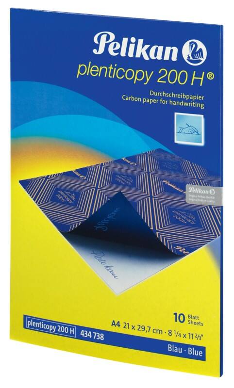 Papier Pelikan 434738 A4 28 g/m² 21 x 29,7 cm Bleu 10 Feuilles