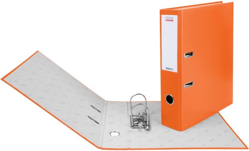 Biella Dinocolor Ordner Breit A4 70 mm Orange 2 Ringe 10341735U Kunststoff Hochformat