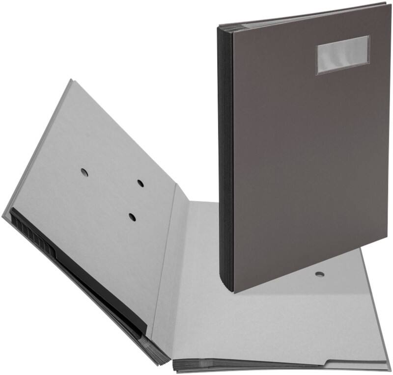 Trieur signature Biella A4 Gris 20 compartiments