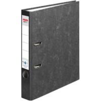 Classeur à levier herlitz MaX.file Nature 50 mm 100 % Carton recyclé 2 anneaux A4 Noir