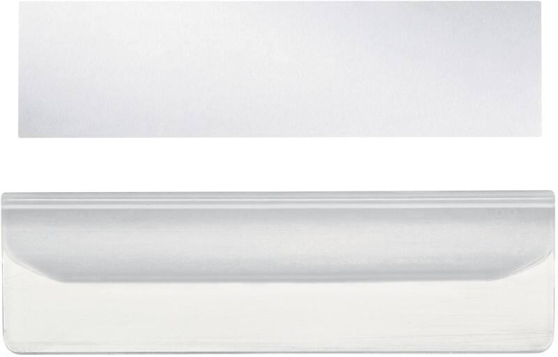 Porte-étiquettes Leitz 6005 Plastique Cristal 55 x 15 mm 5,5 x 1,5 cm 10 Unités