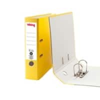 Classeur à levier Office Depot A4 Portrait 2 anneaux Carton Jaune Mat 75 mm