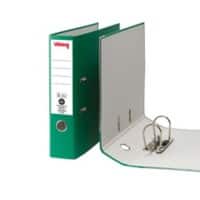 Classeur à levier Office Depot A4 Portrait 2 anneaux Carton Vert Mat 75 mm