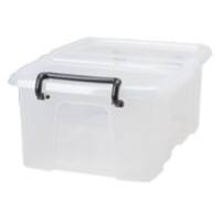 Boîte de rangement Smart 12 L Plastique Transparent 40 x 29,5 x 18,3 cm