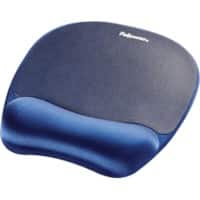 Fellowes Handgelenkauflage mit Mauspad Memory Foam Blau