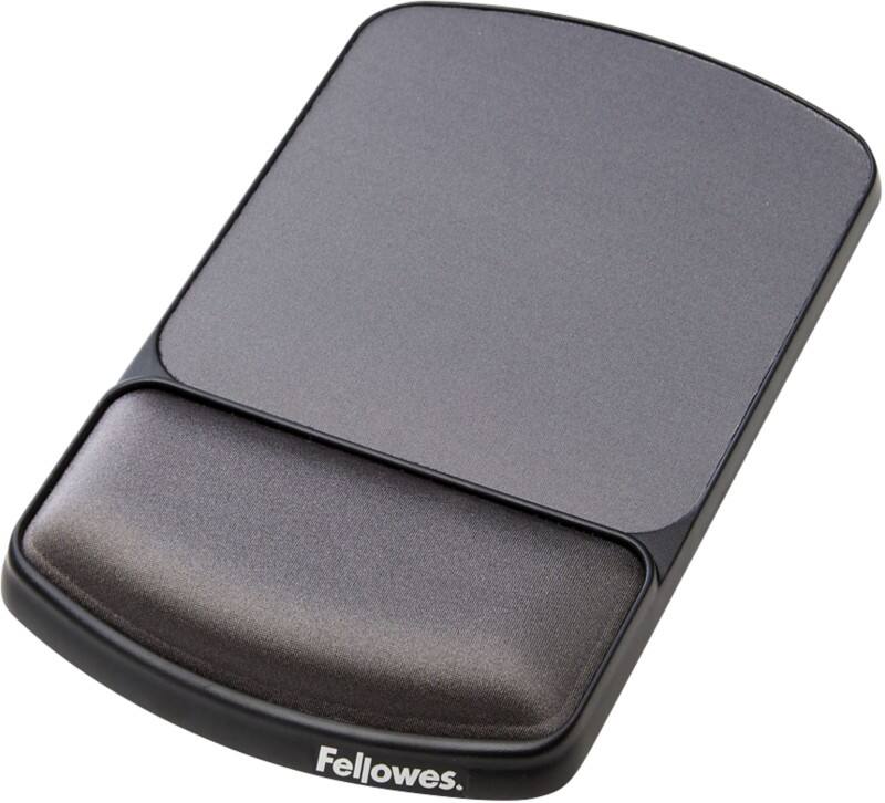 Fellowes Mauspad mit Handgelenkauflage Premium Gel Schwarz