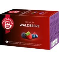 Infusion de fruits TEEKANNE Premium Sans caféine Fruits Rouges Sauvages 20 Unités de 1.75 g