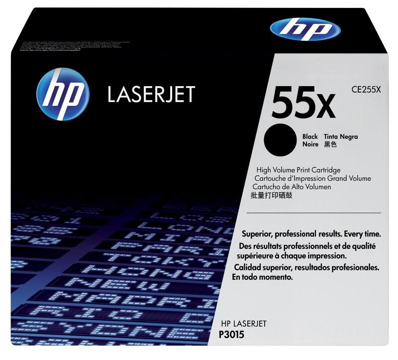 HP 55X Original Tonerkartusche CE255X Schwarz