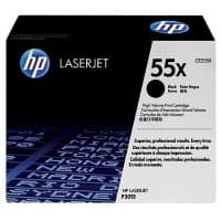 Toner HP D'origine 55X Noir CE255X