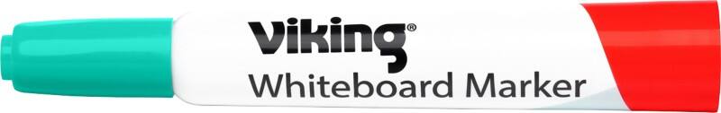 Marqueur pour tableau blanc Viking WBM2,5 Non permanent Vert Moyen Ogive -