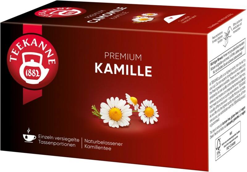 Thé TEEKANNE 20 Premium Camomille Unités de 1.5 g