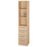 Armoire de classement Hammerbacher Matrix Aggloméré recouvert de résine de mélamine 406 x 420 x 2004 mm