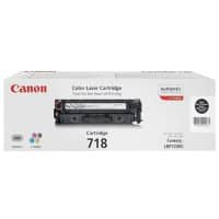 Toner 718BK D'origine Canon Noir