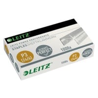 Leitz Power Performance P3 24/6 Heftklammern 55700000 Verzinkter Stahl Silber 1000 Heftklammern