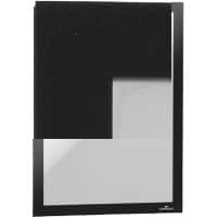 Cadre adhésif DURABLE Duraframe Noir 23,7 x 0,2 cm 2 unités