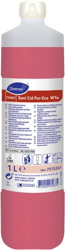 Nettoyant pour WC Diversey Sani Cid Pur-Eco 1 L