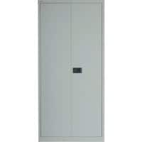 Armoire à portes battantes Bisley Gris clair 91.4 x 180 x 40 cm