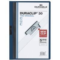 DURABLE Klemmmappe DURACLIP® DIN A4 Dunkelblau