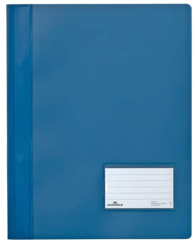 Farde à lamelle DURABLE Duralux A4 Bleu Foncé Plastique