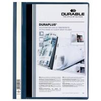 DURABLE DURAPLUS Präsentationshefter 2579-07 A4+ PVC (Polyvinylchlorid) 24 (B) x 31,1 (H) cm Dunkelblau
