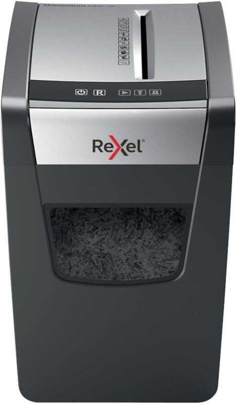 Rexel Momentum Aktenvernichter 13 Blatt 12 Blatt Partikelschnitt Sicherheitsstufe P-3 23 L Momentum X Slimline