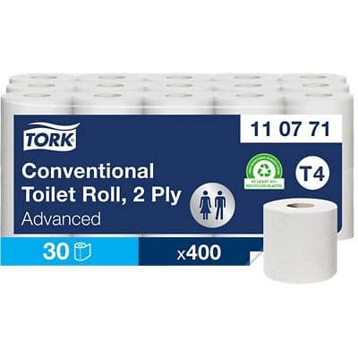 Tork Advanced Recycled Toilettenpapier T4 2-lagig 110771 30 Rollen à 400 Blatt