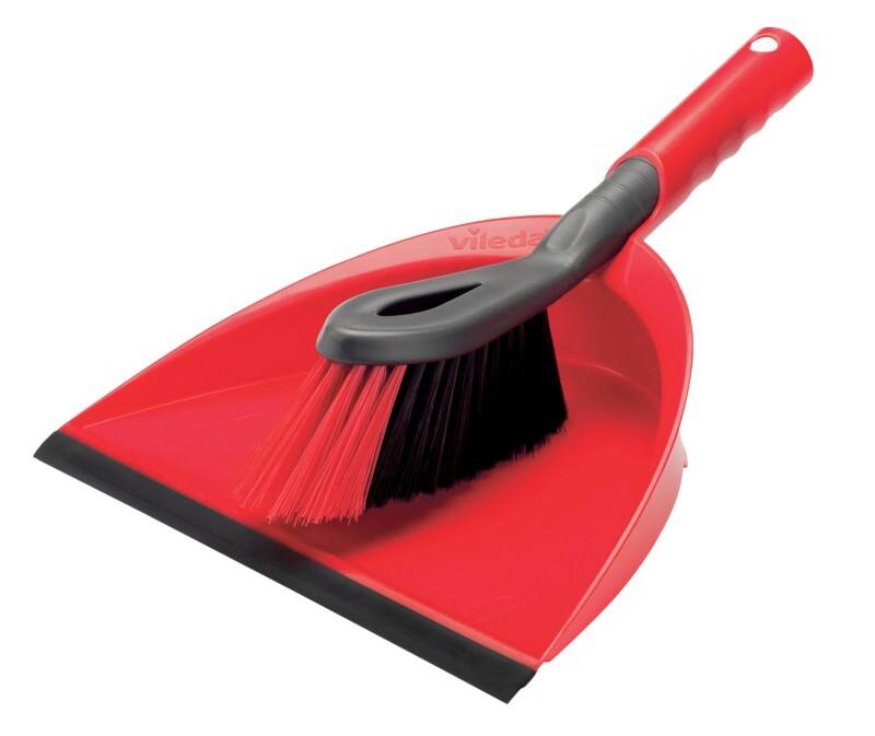 Vileda Handfeger und Kehrschaufel 2-in-1