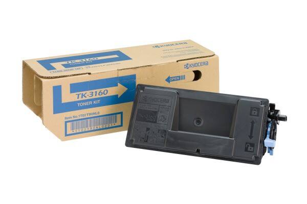 Kyocera TK-3160 Original Tonerkartusche Schwarz Schwarz