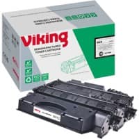 Toner Viking compatible HP CE505XD Noir 2 Unités