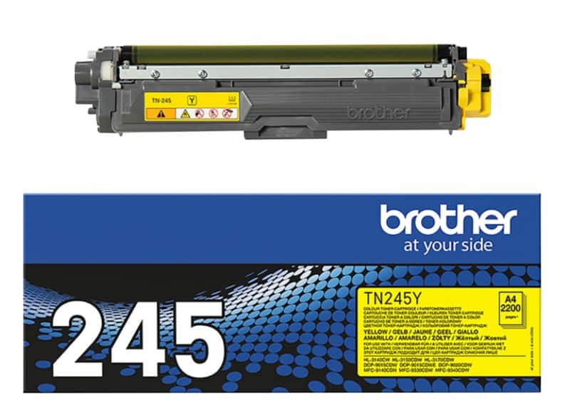 Toner Brother TN-245Y D'origine Jaune