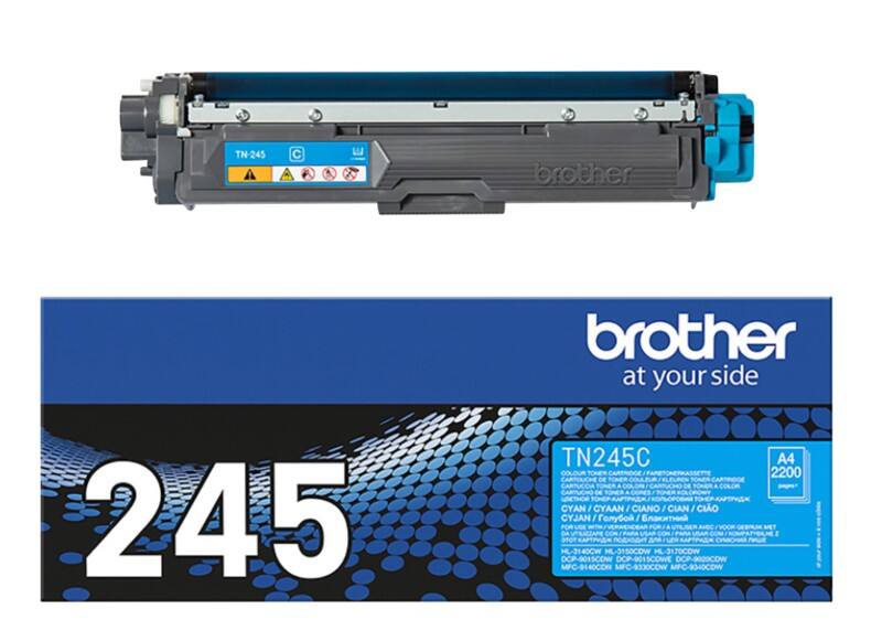 Toner Brother TN-245C D'origine Cyan