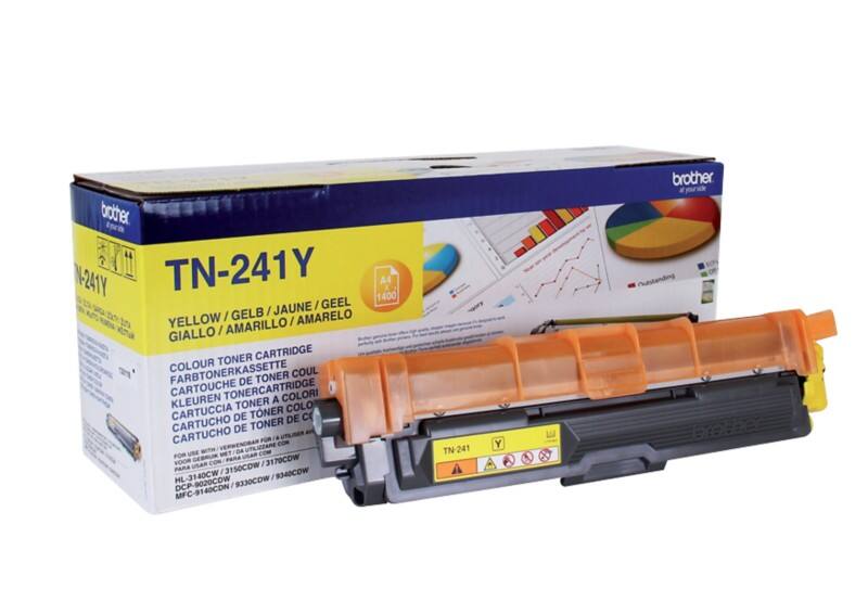 Toner Brother TN-241Y D'origine Jaune