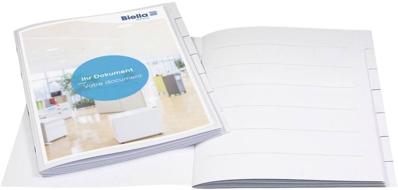 Trieur expansible Biella A4 Blanc