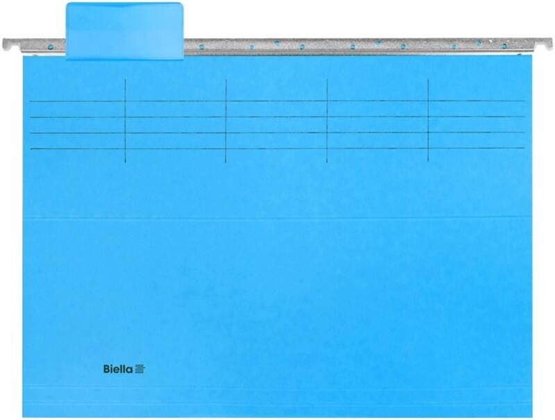 Dossier suspendus verticaux Biella A4 315 g/m² Bleu