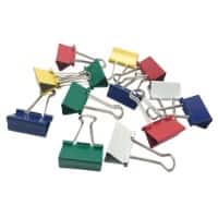 Office Depot Foldback-Klammern Kunststoff, Metall Farbig sortiert 32 mm 50 Stück