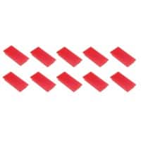 Franken Magnete Rot 1 kg Tragfähigkeit 10 Stück