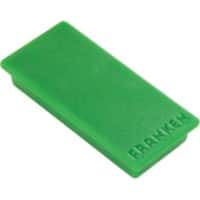 Franken Magnete Grün 5 x 2,3 cm 10 Stück