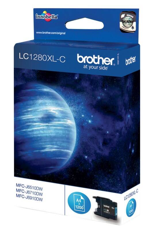 Brother LC1280XLC Original Tintenpatrone Cyan