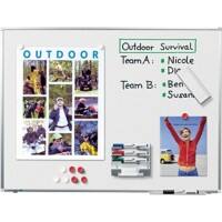 Tableau blanc Legamaster Premium Plus Montage mural Magnétique Émail Simple face 60 (L) x 45 (H) cm