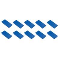 Aimant Franken Bleu 5 x 2,3 cm 10 Unités