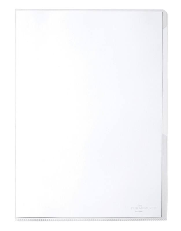 DURABLE Klarsichthülle Premium A4 Polypropylen Transparent 100 Stück