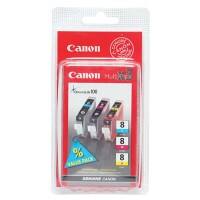 Canon CLI-8 C/M/Y Original Tintenpatrone 0621B029 Cyan, magenta, gelb 3 Stück Multipack